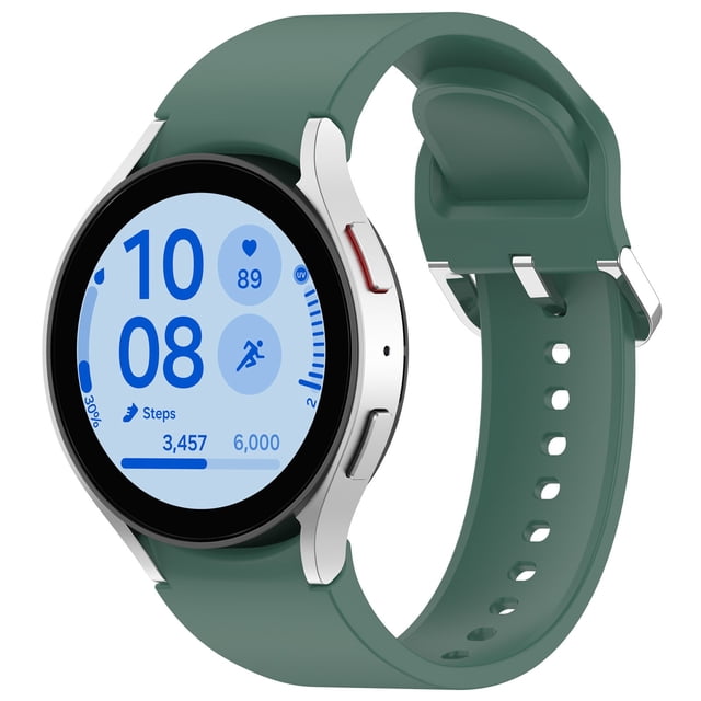 Pulsera de silicona deportiva de color sólido a prueba de sudor con ajuste cómodo y amplia compatibilidad compatible con Smartwatch