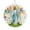 E, variant on SLYNSHome Easter Nativity Scene Ornaments Birth of Jesus Bunny Eggs Hanging Pendant Easter Christian Gifts