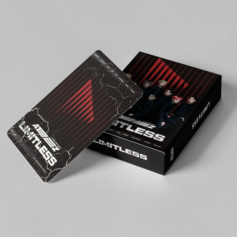 Samshine ATEEZ LOMO Limitless Album Cards with Holds 55-3.46