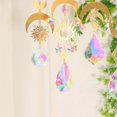 thumbnail image 2 of Campanas De Viento 6pcs Crystal Light Catcher Lotus Moon Sun Prisms Colgante para el dormitorio del hogar (B), 2 of 8