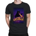 thumbnail image 2 of Catzilla: Feline City Mayhem Men's T-shirt, 2 of 3