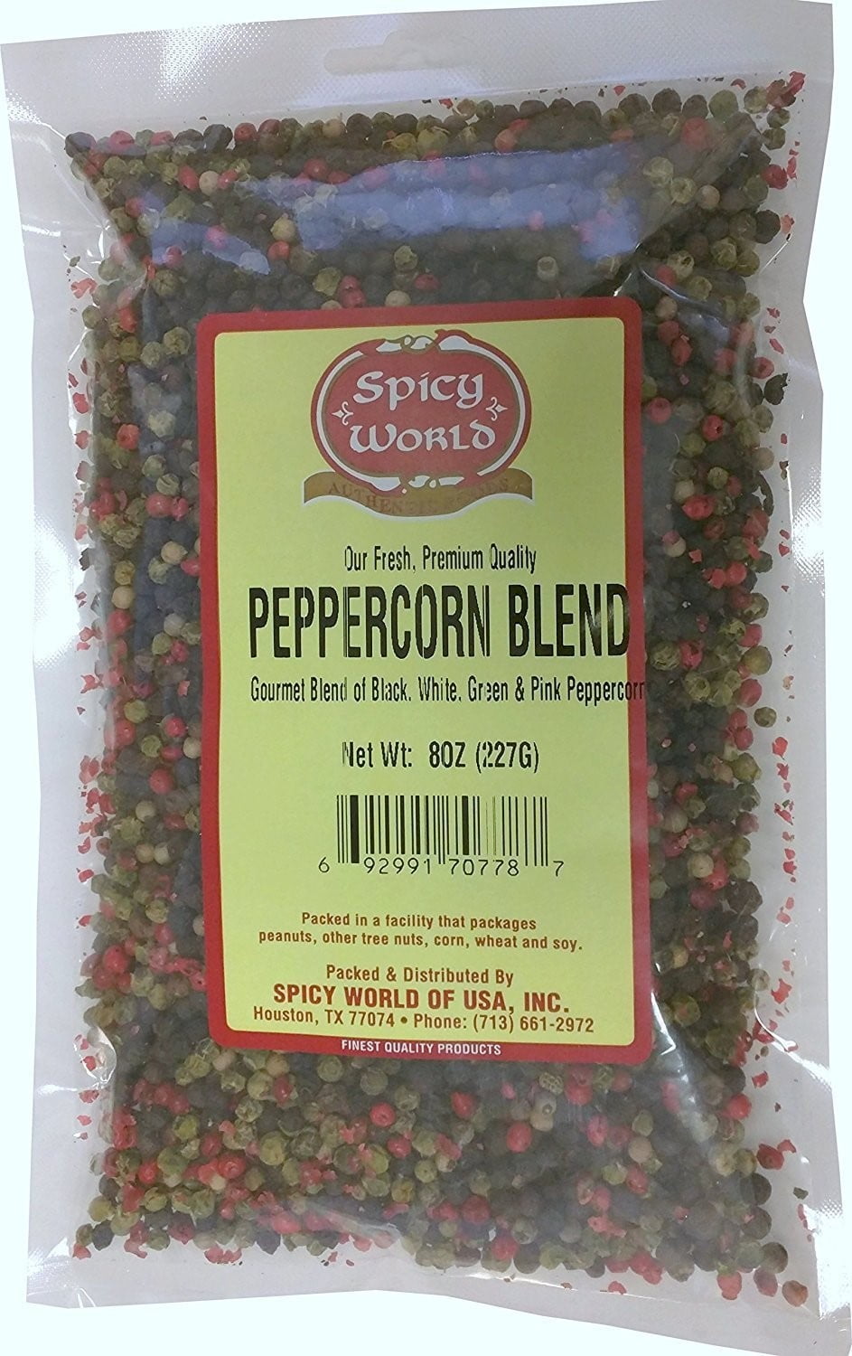 Spicy World Four Peppercorn Gourmet Blend, 8 Oz