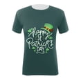 thumbnail image 4 of QIPOPIQ T-Shirts à Manches Courtes pour Femmes à Col Rond T-Shirts de la Saint-Patrick Hauts T-Shirt Shamrock T-Shirt Vert Tunique T-Shirts de la Saint-Patrick Imprimés T-Shirts à Col Rond pour Dames T-Shirts de Fête T-Shirts Graphiques Aubaines, 4 of 4
