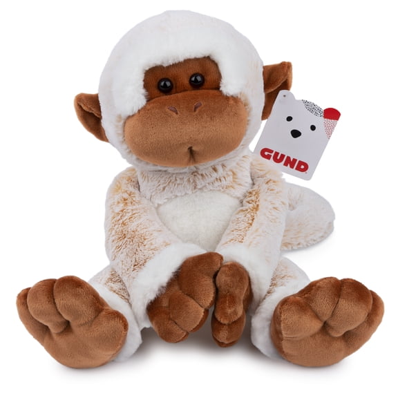 GUND Tilly the Monkey Plush, Premium Stuffed Animal for Ages 1 and Up, Cream/Brown, 15”