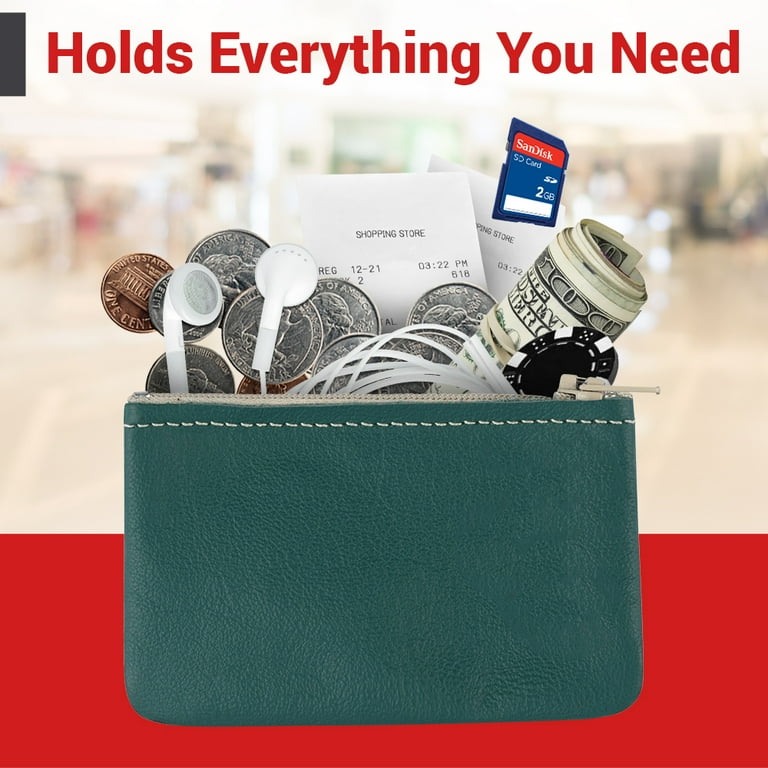 Nabob leather coin purse clearance