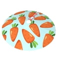 thumbnail image 2 of Kll 36" Christmas Tree Skirt Cartoon Carrot Xmas Tree Skirts Mat For New Year Xmas Holiday Party Indoor Outdoor Home Decoration, 2 of 9