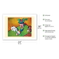 thumbnail image 2 of Little Walter's Toys - From an Original Color Painting by August Macke c.1912 - Bamboo Fine Art 290gsm Paper Print (Unframed) 18x24in, 2 of 4