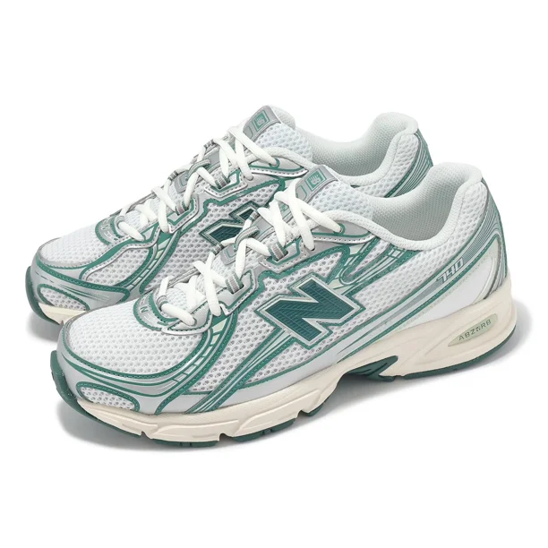 New Balance 740 NB White Marsh Green Men Unisex Casual Shoes Sneakers U740GR2-D