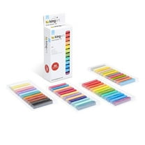 Kingart Studio Colored Square Chalk Pastels, Set of 48 Colors, for All Ages