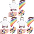 thumbnail image 3 of 1620 Sheets  Origami Star Strips Colorful Origami Lucky Paper with Glass Wish Jar for DIY Hand Art Crafts, 3 of 8