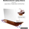 thumbnail image 3 of 13 Pouces Housse pour Ordinateur Portable, Mince Sacoche de Transport pour Ordinateur Portable avec Fonction de Support Compatible avec MacBook Microsoft Surface, 3 of 5