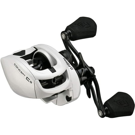 UPC: 0850007590970 | 13 FISHING Concept C Gen II Left Hand Baitcasting Reel (C2-8.3-LH)