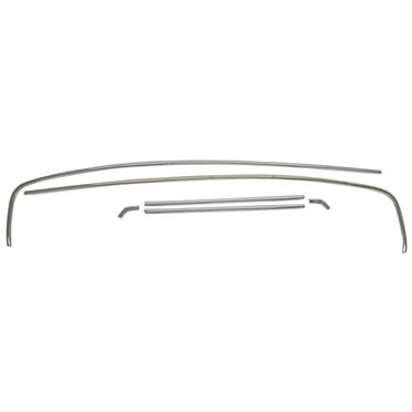 JEGS 79539 Roof Drip Molding Set 1970-1972 Buick Skylark 1970-1972 Chevy Chevell