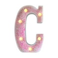 thumbnail image 3 of Clearance! PALIFEUR Pink LED Marquee Letters Light, Light Up Letters Sign for Party, Family Gatherings, Confessions & Proposal Scenes, Weddings, Led Letter Lights Decor, 3 of 4