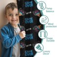 thumbnail image 3 of Blackout Kids Curtains,Multicolor Controllers Games Icons Black Pattern Childrens Insulated Curtains Set Of 2,Bedroom Essentials,Toddler Room Decor 52"x84", 3 of 5
