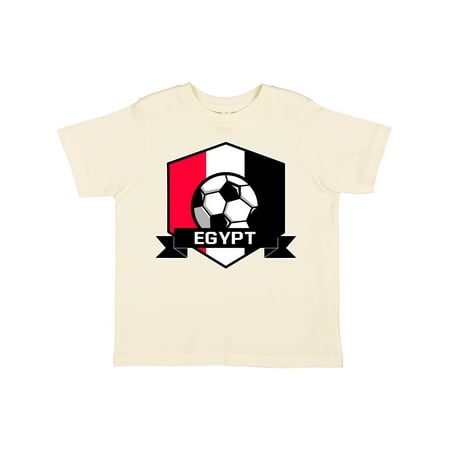 

Inktastic Soccer Egypt Flag Banner Gift Toddler Boy or Toddler Girl T-Shirt