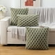 thumbnail image 1 of Almohada de soporte lumbar de terciopelo de copo de nieve para tejer | Cojín de terciopelo PV suave con acolchado fino | Funda de almohada con cremallera oculta | Sofá decorativo y cojín de oficina, 1 of 7