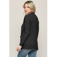 thumbnail image 3 of Made by Johnny Women's Women's Open Front Knit Cardigan XXXL BLACK, 3 of 6