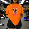 thumbnail image 3 of Playera Divertida Para Gimnasio Hoy Toca C*** Playera Para hacer Ejercicio Color Anaranjado Talla Extra Grande Marca Emil SaEs, 3 of 4