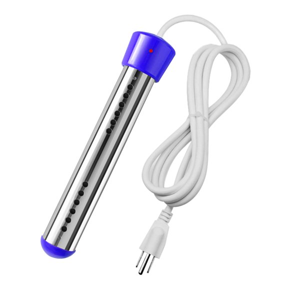 Yeacher 1500W Immersion Water Heater Portable Electric Water Heater with Stainless Steel Guard for Bathtub