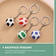thumbnail image 3 of OULII 12Pcs Football Accessories Soccer Keychains Green Sports Style, 3 of 8