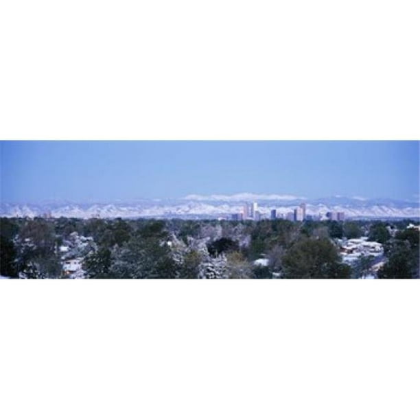 Panoramic Images PPI72344L Imprimé sur Affiche dans une Ville Colorado USA par Panoramic Images - 36 x 12