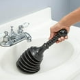 Toilet Plunger High Pressure Thrust Heavy Duty Clogs From Clogged