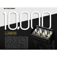 thumbnail image 4 of NITECORE TM10K Tiny Monster TYPE-C Rechargeable Flashlight - 10,000 Lumen Burst Output -Battery Included w/Eco-Sensa USB Fast 3Amp Wall Charger, 4 of 10