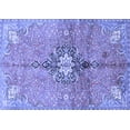 thumbnail image 1 of Ahgly Company Indoor Rectangle Persian Blue Traditional Area Rugs, 2' x 5', 1 of 4
