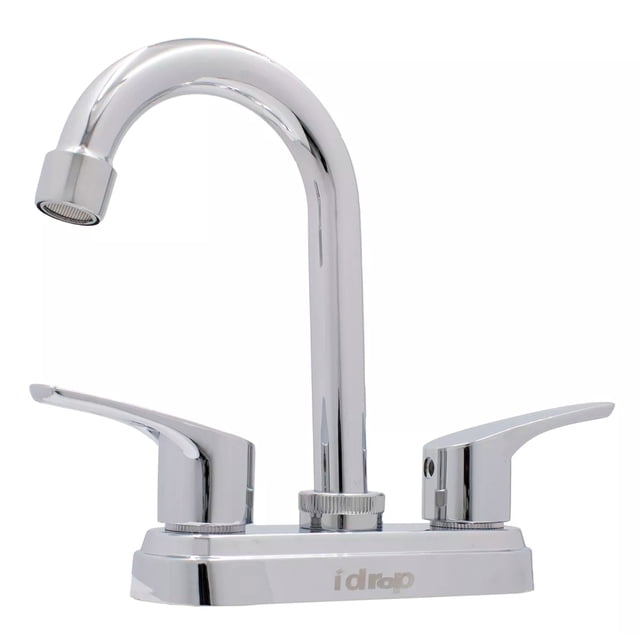 Llave Mezcladora Lavabo Cuerpo Metálico Maneral Pato Abs