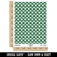 thumbnail image 2 of Round Cat Face Sleepy 200+ Round Stickers - Dark Green - Gloss Finish - 0.50" Size, 2 of 3