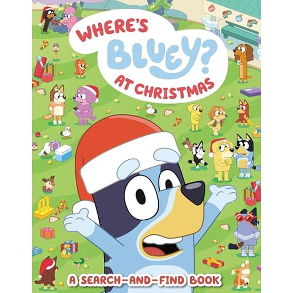 Pre-Owned Where's Bluey? at Christmas: A Search-And-Find Book (Paperback) 0593752988 9780593752982
