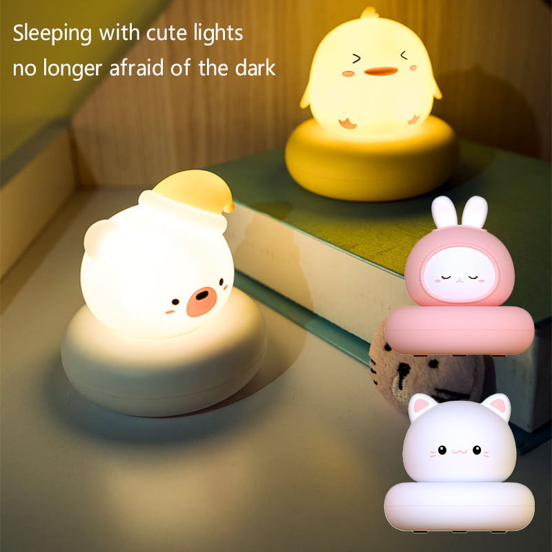 Automatic Switch Off Timed Bedside Night Light Child Lamp Adjustable Dimmer NEW 