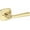 Gold, variant on Baldwin Pv.Kin.R.Sfr Kingvale Privacy Door Lever Set - Brass