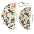 thumbnail image 5 of Yayeee Christmas Tree Skirt 47 inches for Xmas Tree Holiday Party Decoration, Orange Christmas Gift Pattern, 5 of 6