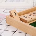 thumbnail image 3 of Shut The Box Game - Fun Table Math Game with Wooden Board for Adults & Kids - 12 Spots Dice Game with 2  Player Games - Ideal for Game Night  Travel - (Ages 8 ),a, 3 of 8
