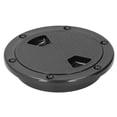 thumbnail image 4 of M Buder Tapa de Escotilla de Inspección Redonda ABS Anti-UV para Cubierta de Barco 10.16 cm / 4 in Accesorio Marino Negro Resistente de Alta Calidad Fácil de Instalar, 4 of 9