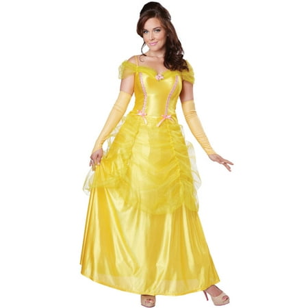 Classic Beauty Womens Costume Adult Belle And The Beast Disney