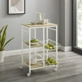 thumbnail image 2 of Linon Alicia Small Kitchen Cart White, 2 of 9