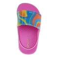 thumbnail image 6 of Kensie Girl Slides (Infant Sizes), Fuchsia Multi, 3, 6 of 8