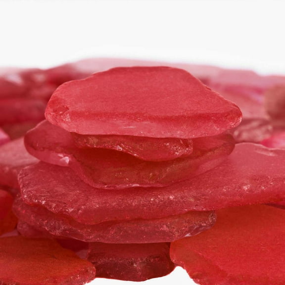 Holiday Sea Glass Red 11oz Christmas Red Tumbled Sea Glass Decor Bulk Seaglass Pieces
