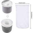 thumbnail image 2 of 25 calcetines para skimmer de piscina protección de filtro perfecta para proteger su filtro filtro para skimmer de piscina red para skimmer canasta para skimmer calcetines para skimmer para JFHHH pequeña, 2 of 5