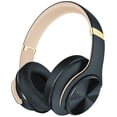 thumbnail image 1 of Auriculares Bluetooth DOQAUS para colocar sobre la oreja, 90 horas de reproducción, 1 of 7