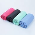 thumbnail image 4 of Non Slip Yoga Towel with Anchor Fit Corners Microfiber and, 4 of 8