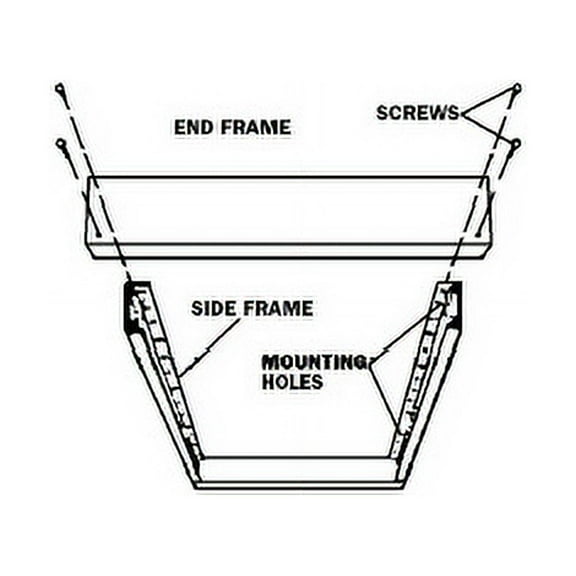Qmark Marley QSF2424 Surface Mount Frame