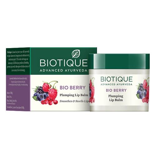 Biotique Berry Plumping Lip Balm, 12GM