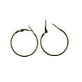thumbnail image 4 of 20pcs 30mm Round Hoop Loop Leverback Jewelry Findings Earring Ear Wire Making Findings Bronze, 4 of 6