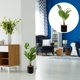 thumbnail image 5 of GOOHOCHY Decoración de planta de arrurruz artificial Decoración de bonsái de planta de arrurruz artificial Decoración del hogar, 5 of 8