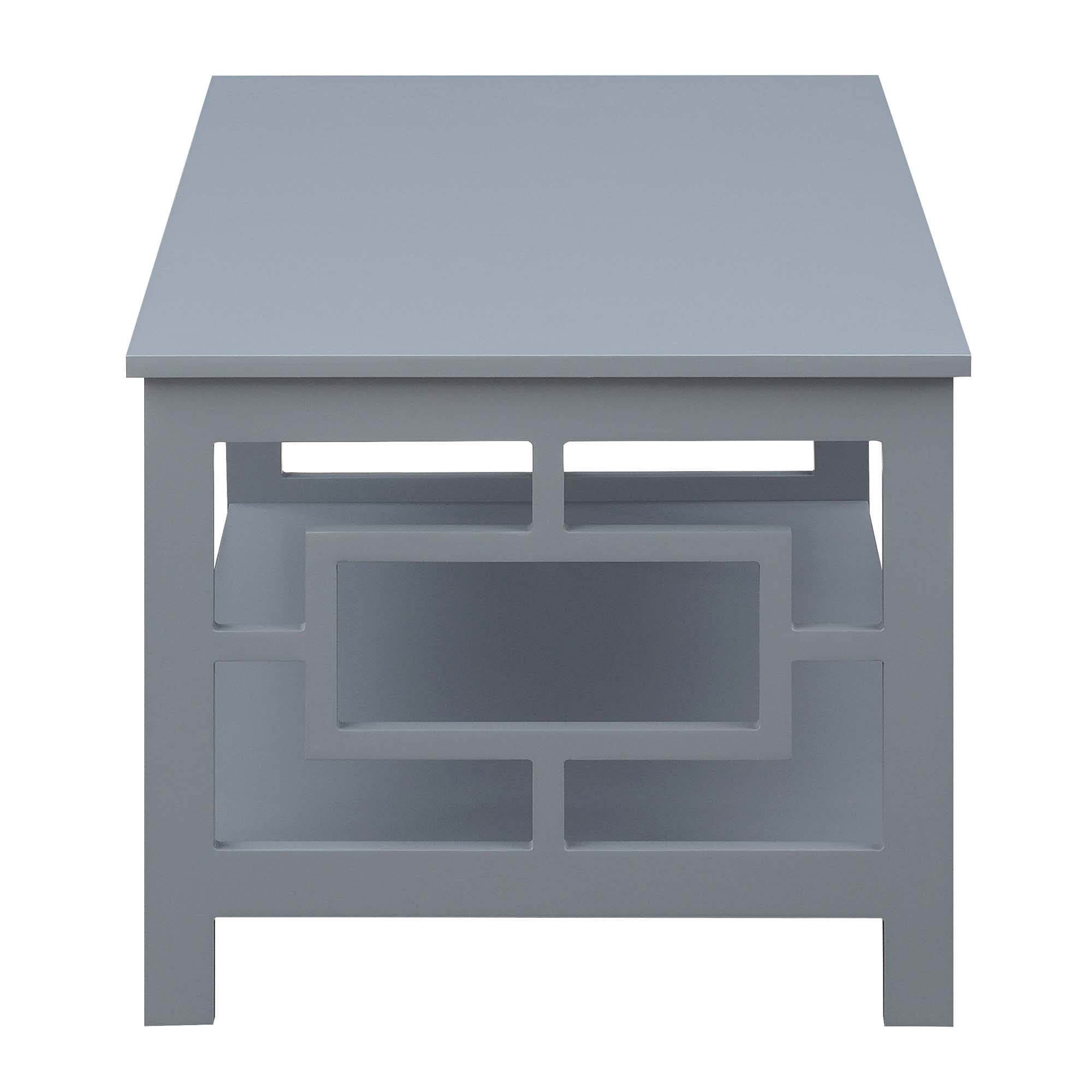 Convenience Concepts Town Square Coffee Table with Shelf, Multiple Finishes