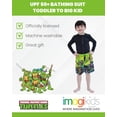 thumbnail image 2 of Bañador Teenage Mutant Ninja Turtles para niños pequeños, color verde, 2 of 7